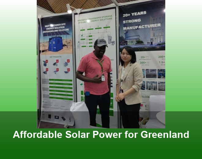 Affordable Solar Power for Greenland